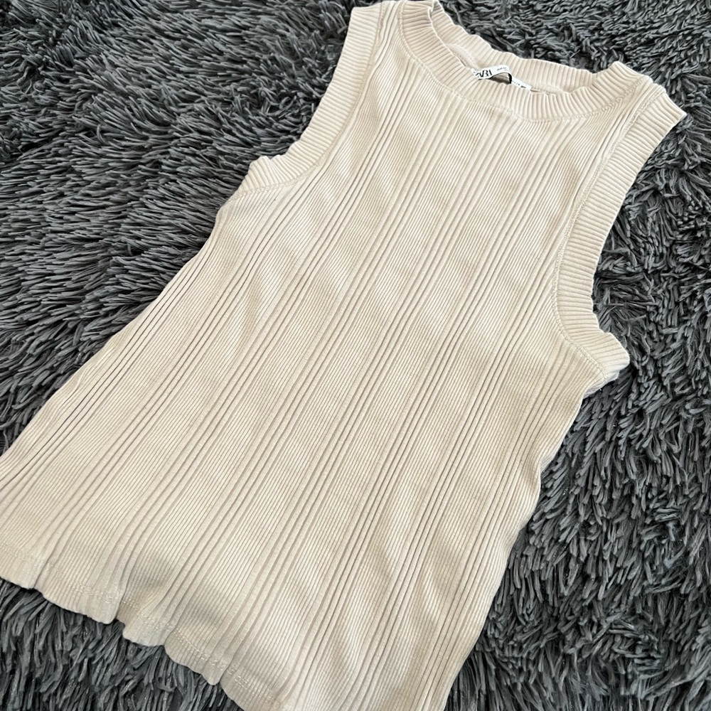 Zara Ribbed Tank